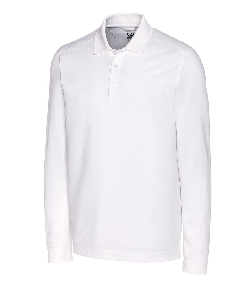 ReVida ŷԾŹ㤨֥åɥХå  ȥåץ  ݥ ȡ Ĺµ Cutter & Buck Big & Tall Advantage Tri-Blend Pique Performance Stretch Long-Sleeve Polo Shirt White ۥ磻ȡפβǤʤ22,480ߤˤʤޤ