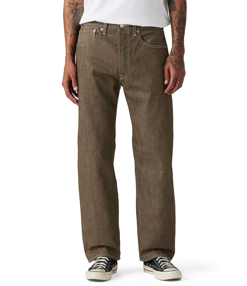 リーバイス メンズ ボトムス カジュアルパンツ デニム ジーンズ Levi'sR 501 Original Denim Jeans Dark Brown ブラウン