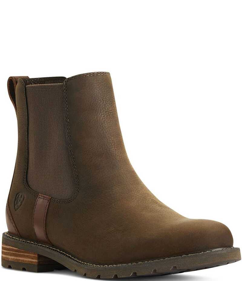 ReVida ��ŷ�Ծ�Ź���㤨��֥��ꥢ�� ��ǥ����� ���塼�� �֡��ġ��쥤��֡��� �����륷�� �֡��� �쥶�� Ariat Women's Wexford Waterproof Leather Lug Sole Chelsea Booties Java�פβ����Ǥ������ʤ�61,800�ߤˤʤ�ޤ���