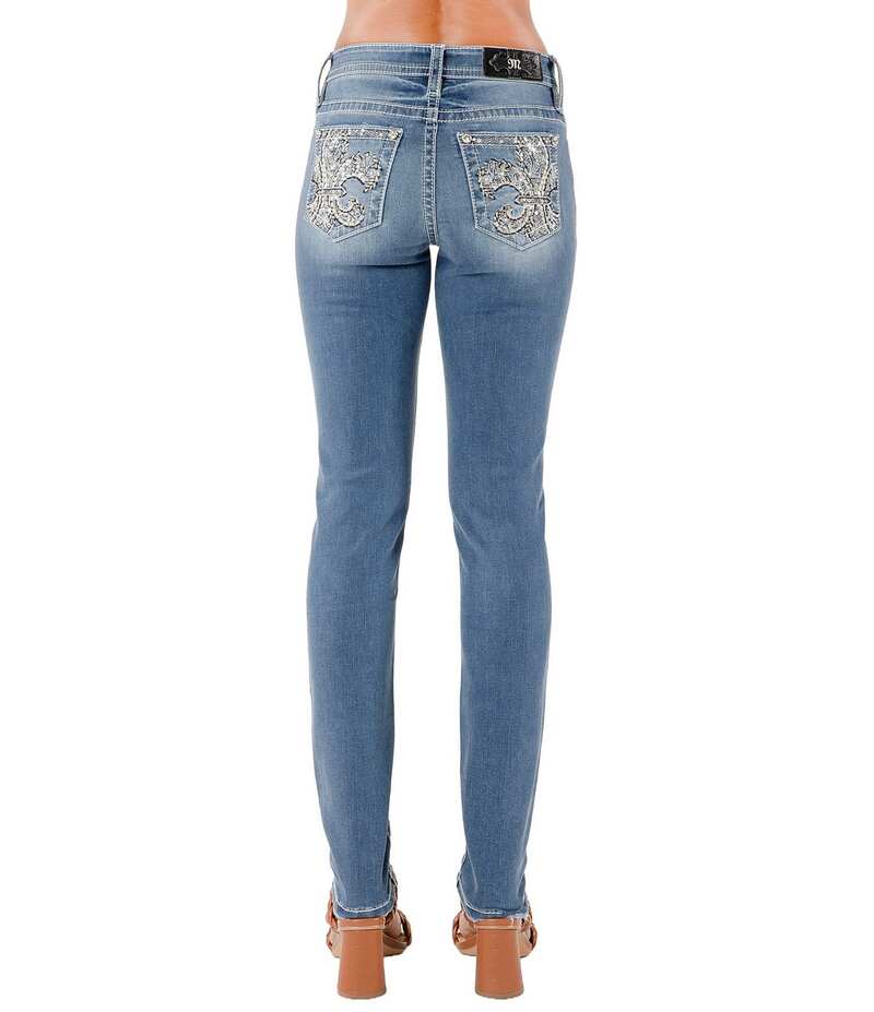 ̵ ߥߡ ǥ ǥ˥ѥ  ܥȥॹ Mid Rise Embellished Fleur De Lis B...