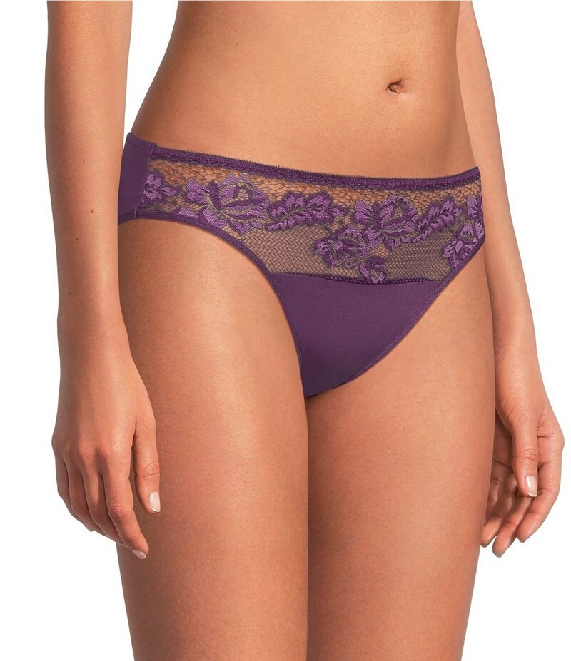 モダン ムーブメント レディース アンダーウェア パンツ Modern Movement Hi-Apex Bikini Panty Wine B..