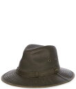 ダニエル クレミュ メンズ アクセサリー 帽子 Cremieux Blue Label Waxed Safari Hat Brown ブラウン