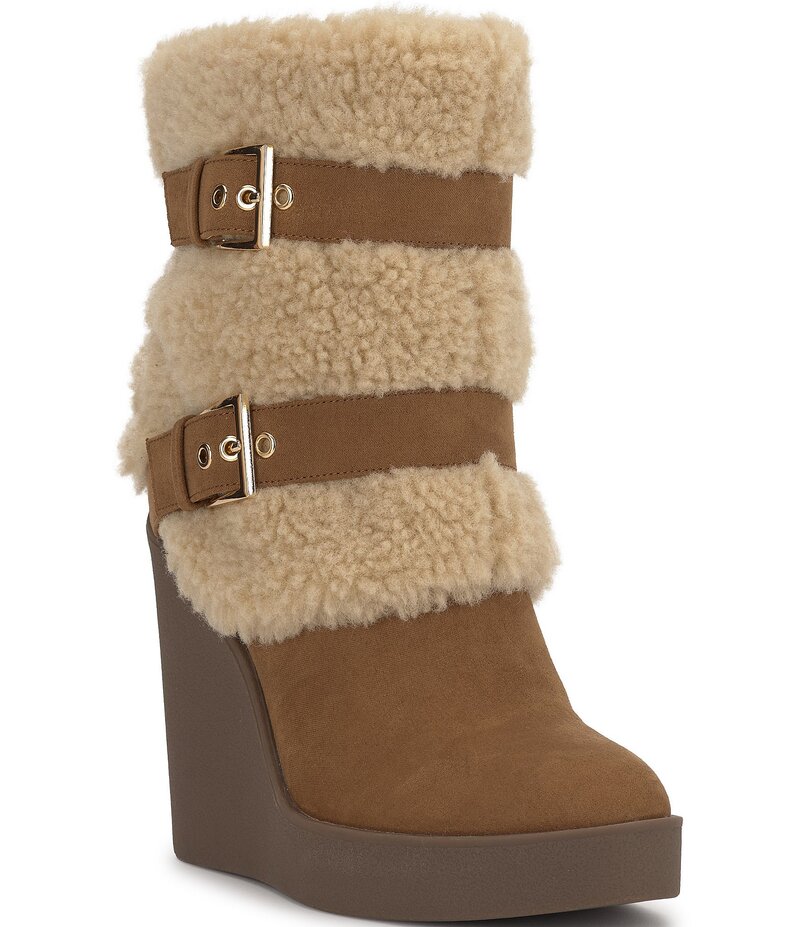 ジェシカシンプソン レディース シューズ ブーツ・レインブーツ Jessica Simpson Meztyn Shearling Wed..