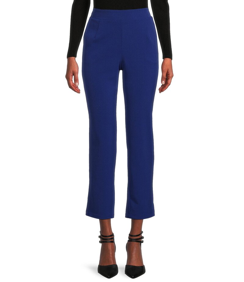 【送料無料】 タカラ レディース カジュアルパンツ ボトムス Coordinating Straight Pull-On Trouser Pants Wicked Blue