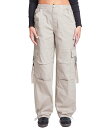 【送料無料】 YMIジーンズ レディース カジュアルパンツ カーゴパンツ ボトムス High Rise Drawstring Hem Relaxed Cargo...