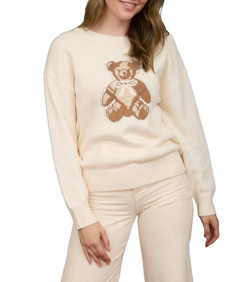 ブルーペッペーブルーペッパー レディース アウター ニット・セーター セーター Blu Pepper Teddy Bear..