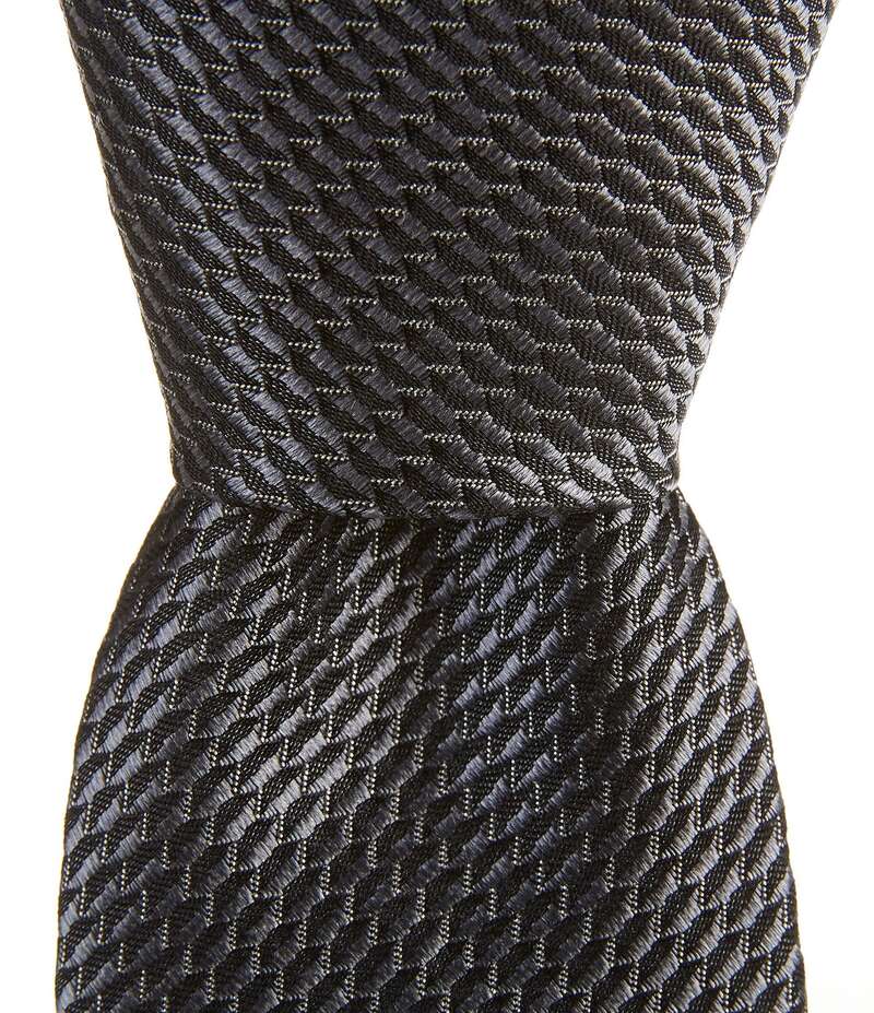 ムラノ メンズ アクセサリー ネクタイ Murano Noah 3 Textured Nonsolid Tie Grey グレー