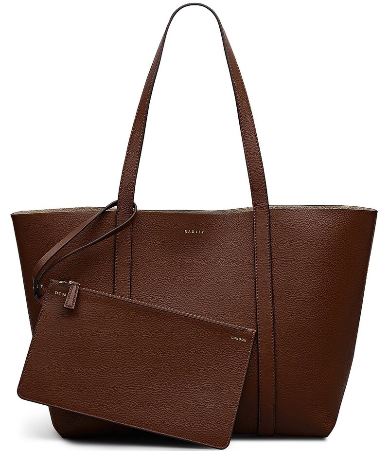 ラドリー ロンドン レディース バッグ Radley London Hanbury Row Large Reversible Tote Bag Chocolate チョコレート