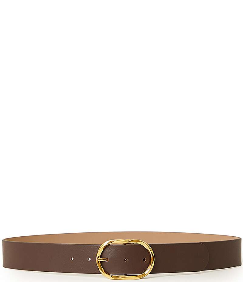 ビーロウザベルト レディース アクセサリー レザー B-Low the Belt 1.5 Kyra Leather Belt Chocolate/Gold チョコレート