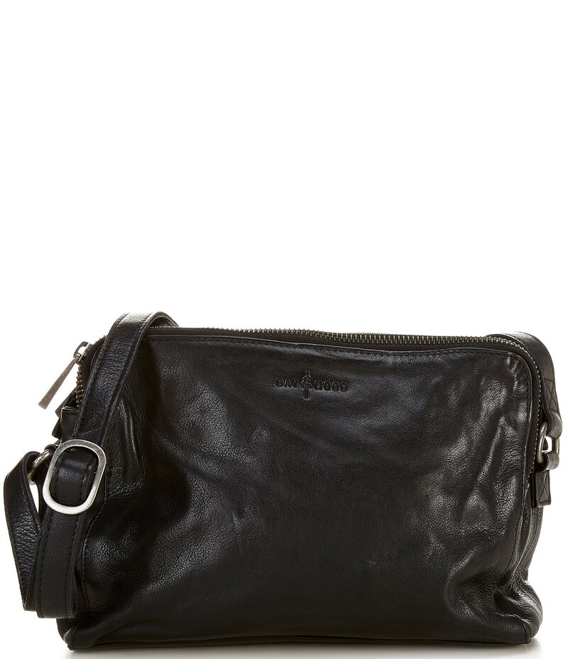 デイアンドムード レディース バッグ Day & Mood Hannah Double Zip Crossbody Bag Black ブラック