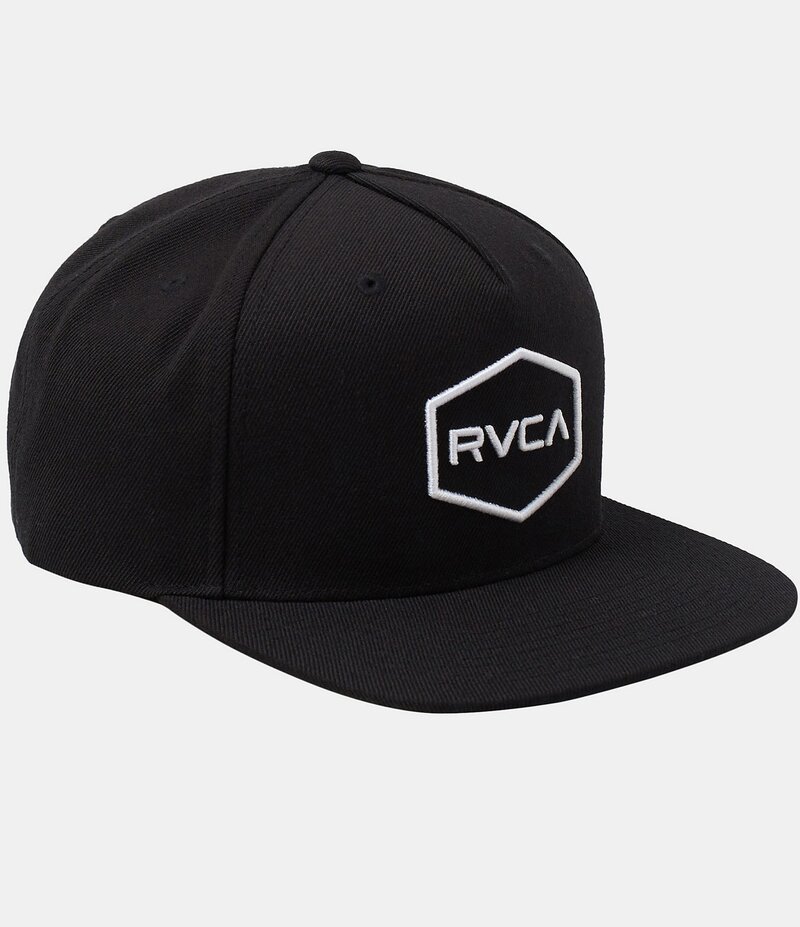 롼  ꡼ ˹ RVCA Commonwealth Snap Back Hat Black/White ۥ磻