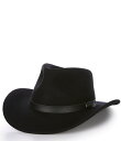 ペンドルトン メンズ アクセサリー 帽子 Pendleton Outback Hat Black ブラック
