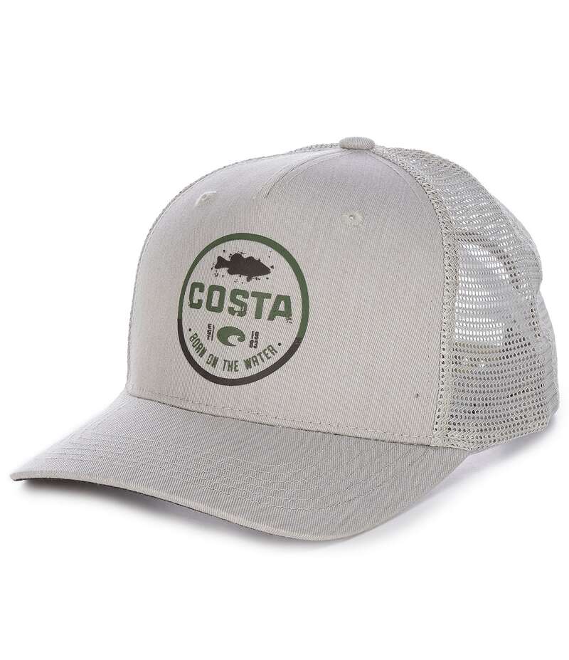   ꡼ ˹ Costa Insignia Trucker Hat Bass Gray 졼