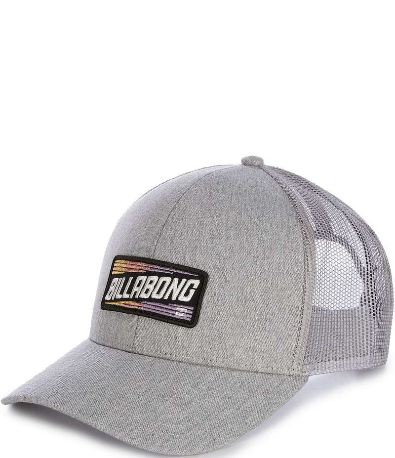 ӥܥ  ꡼ ˹  Billabong Walled Logo Patch Trucker Hat Dark Grey 졼