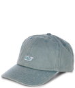 ヴァインヤードヴァインズ メンズ アクセサリー 帽子 キャップ Vineyard Vines Garment Washed Baseball Cap Smoke...