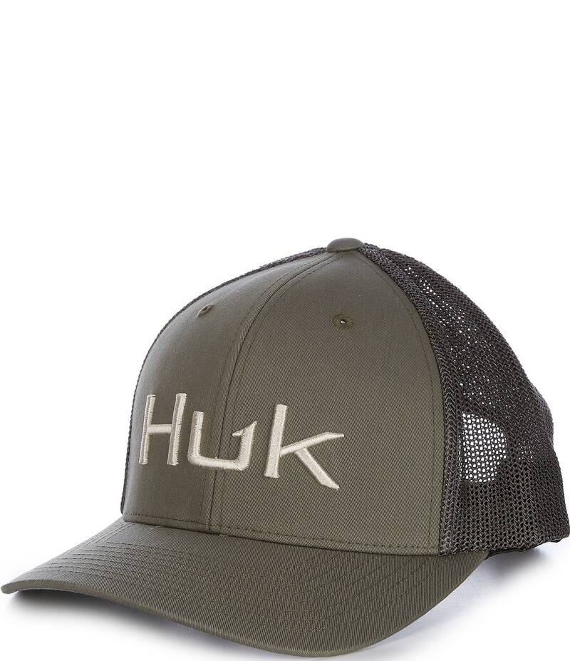 եå  ꡼ ˹ ɽ Huk Embroidered 110 Trucker Hat Moss
