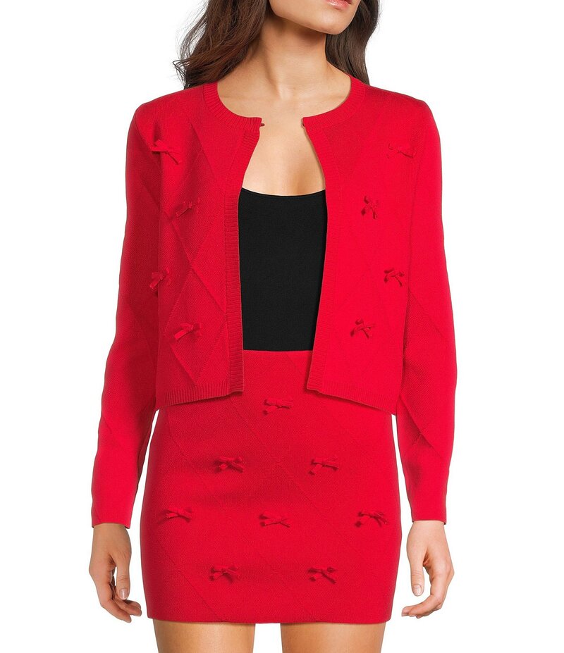 ブルーペッペーブルーペッパー レディース アウター ニット・セーター カーディガン Blu Pepper Solid ..