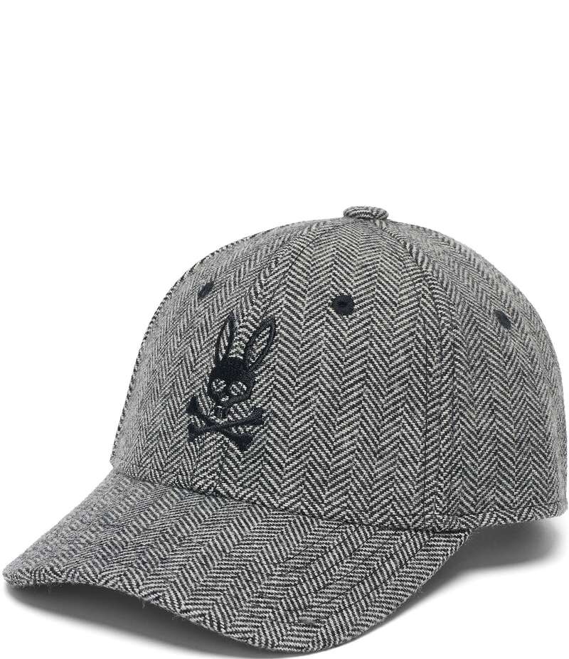 Хˡ  ꡼ ˹ å Psycho Bunny Marlo Baseball Cap Black ֥å