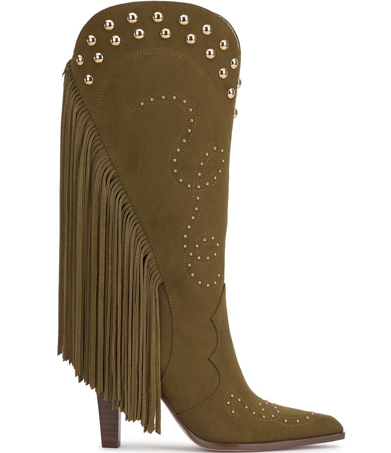 ジェシカシンプソン レディース シューズ ブーツ・レインブーツ フリンジ Jessica Simpson Rosera Stud..