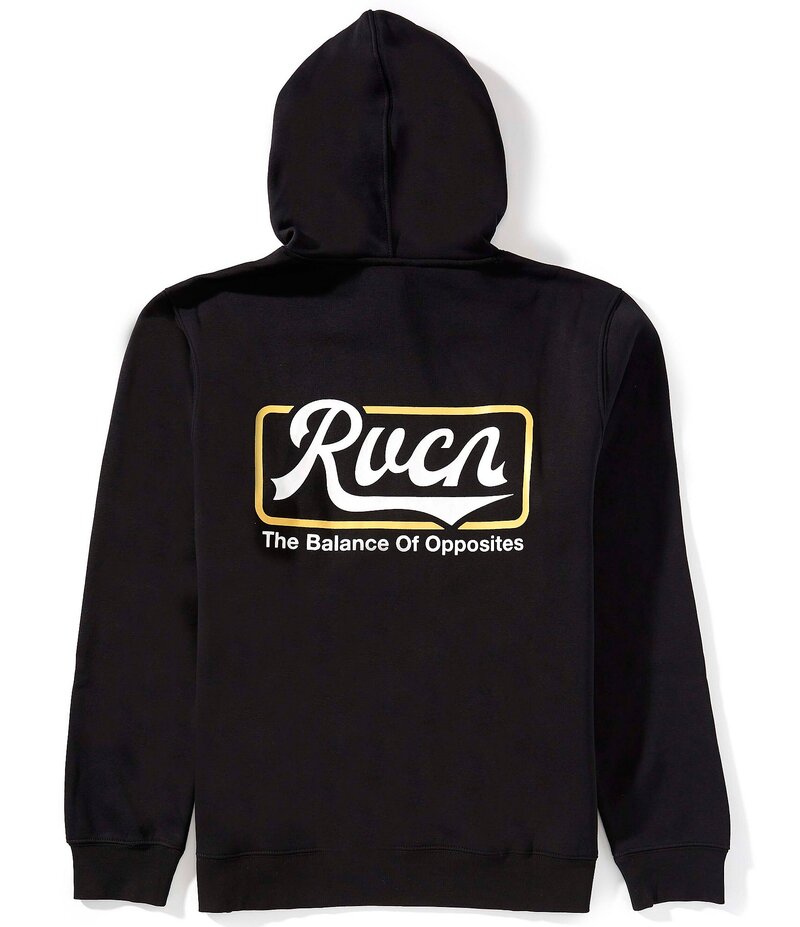 ルーカ メンズ アウター パーカー・スウェット フリース RVCA Frame Up Long Sleeve Fleece Hoodie Bla..