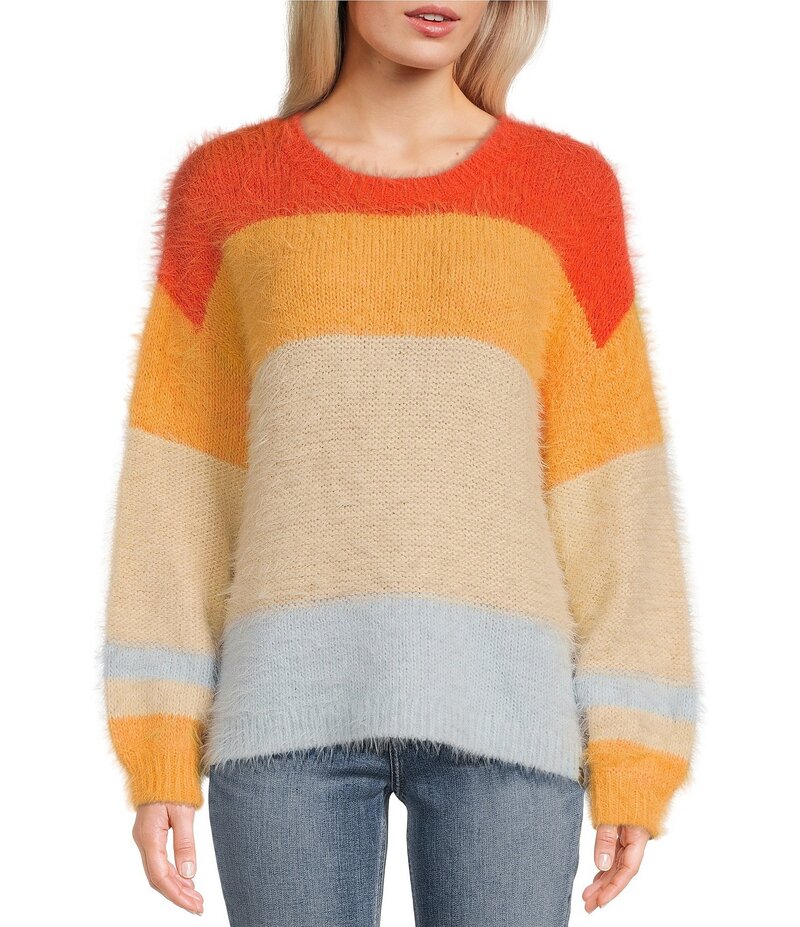 【送料無料】 リップカール レディース パーカー・スウェット フーディー アウター Sunrise Sessions Stripe Sweater Multi