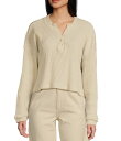 【送料無料】 ビラボン レディース シャツ トップス Good Catch Long Sleeve Knit Top Whitecap