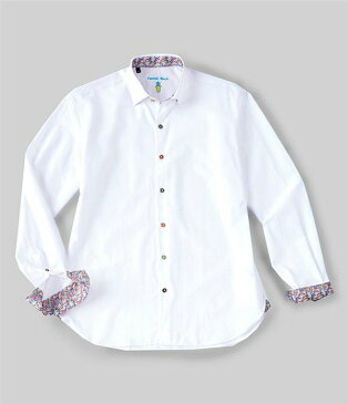 ビスコッティ レディース シャツ トップス Solid Long-Sleeve Woven Shirt White