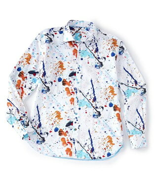 ビスコッティ レディース シャツ トップス Paint Splatter Long-Sleeve Woven Shirt Multi