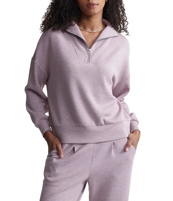 バーレイ レディース アウター ジャケット・ブルゾン ハーフジップ スウェット シャツ Varley Hawley C..