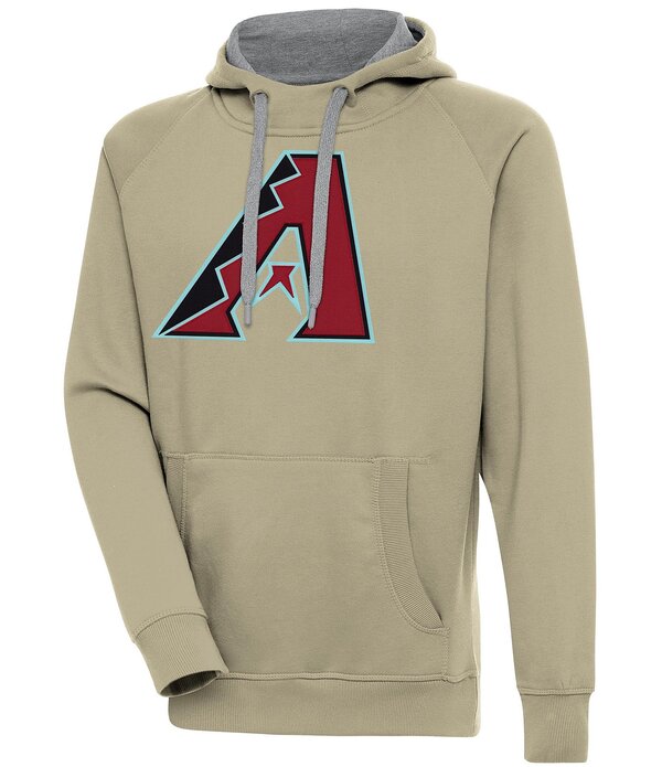 アンティグア メンズ アウター パーカー・スウェット Antigua MLB Arizona Diamondbacks Victory Pullover Hoodie Khaki カーキ(4)
