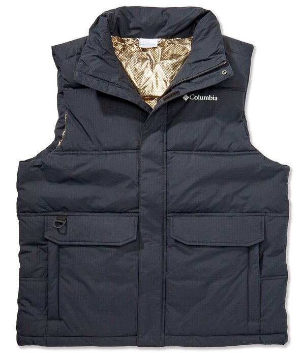 コロンビア メンズ アウター ベスト Columbia Landroamer Puffer Vest Black ブラック