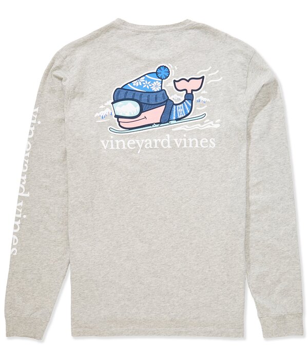 ヴァインヤードヴァインズ メンズ トップス シャツ ダウン Vineyard Vines Downhill Ski Whale Long Sl..