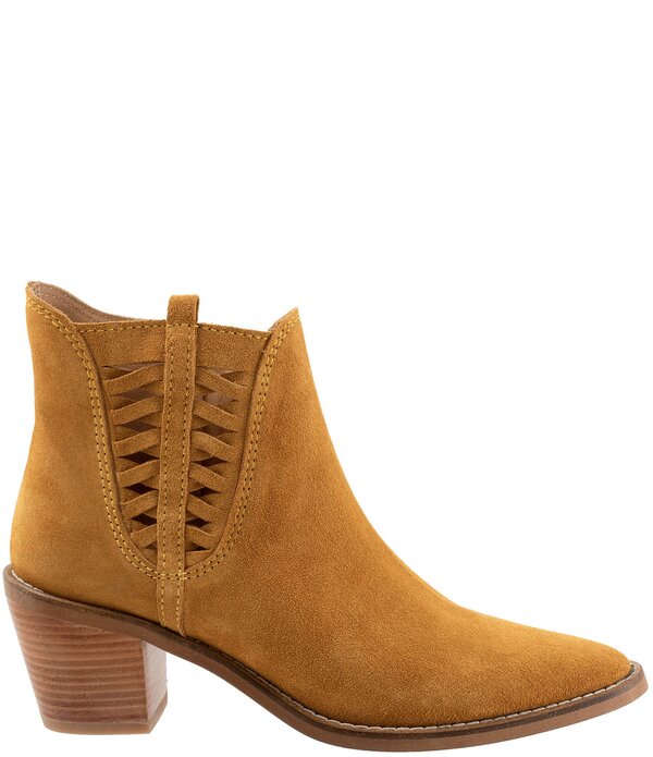 ブエノ レディース シューズ ブーツ・レインブーツ スエード Bueno Veronika Suede Woven Side Booties..