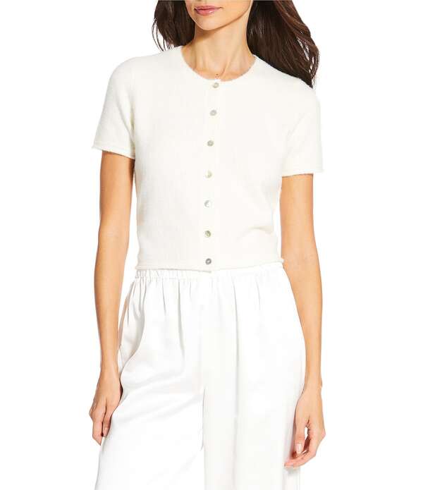 ジャンビニ レディース アウター ニット・セーター クルーネック カーディガン Gianni Bini Everyday S..