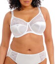 【送料無料】 エロミ レディース ブラジャー アンダーウェア Cate Full-Busted Contour U-Back Underwire Bra Whi...