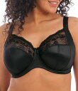 【送料無料】 エロミ レディース ブラジャー アンダーウェア Morgan Underwire Stretch Lace Adjustable Bra Blac...