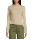 【送料無料】 カッパーキー レディース シャツ トップス Knit Thermal Long Sleeve Top Sand(4)