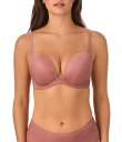 【送料無料】 レミステレー レディース ブラジャー アンダーウェア Shimmer Mesh Contour Plunge Bra Pink Shimmer