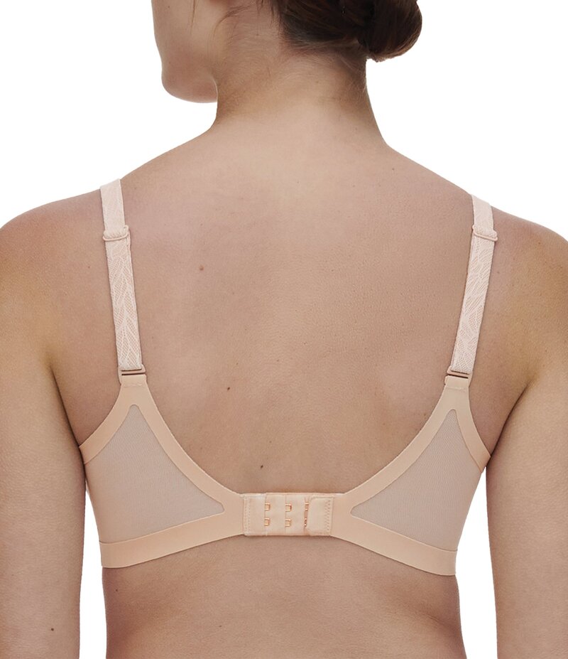 【送料無料】 シャントル レディース ブラジャー アンダーウェア Pure Lace Seamless Unlined Minimizer Bra Nude Blush