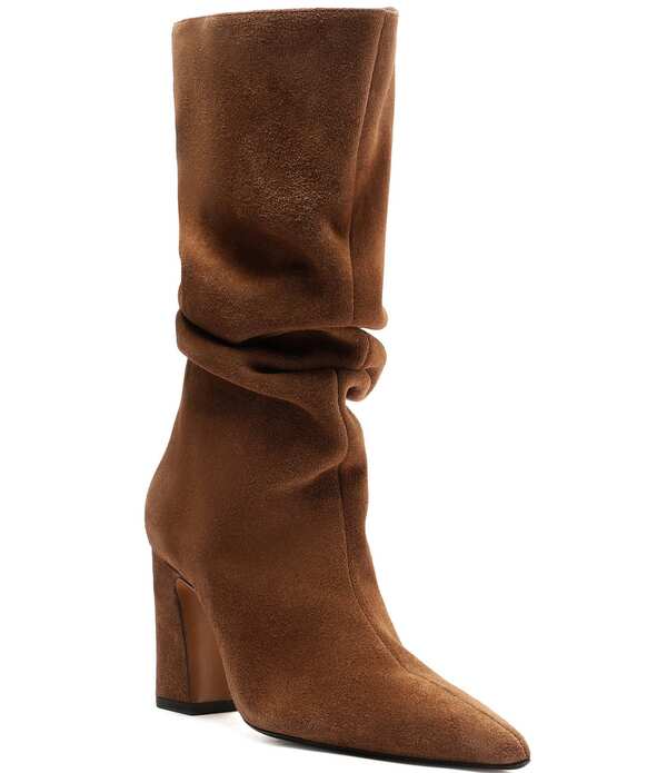 ����å� ��ǥ����� ���塼�� �֡��ġ��쥤��֡��� �������� Schutz Harriet Suede Slouch Shaft Mid Calf Boots...