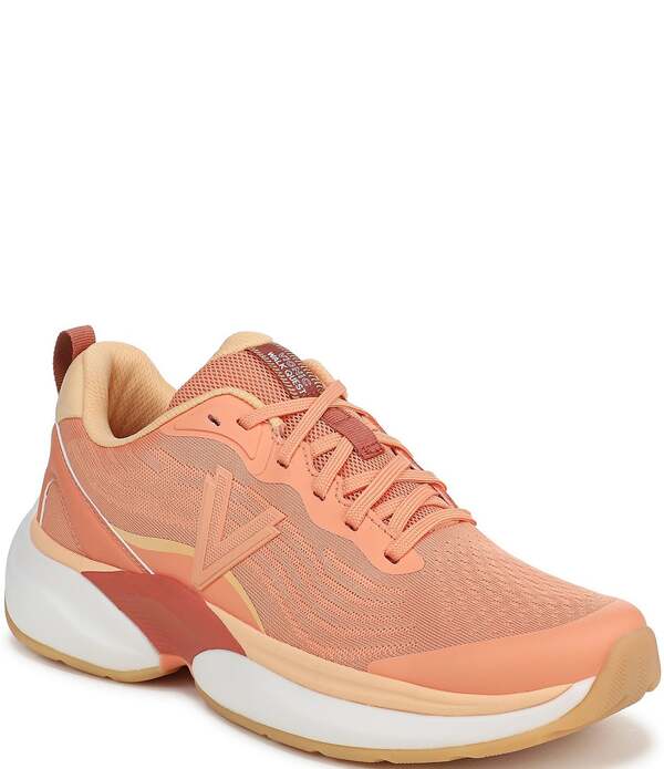 バイオニック レディース シューズ スニーカー ニット Vionic Walk Quest Knit Jacquard Performance Walking Sneakershell Coral コーラル