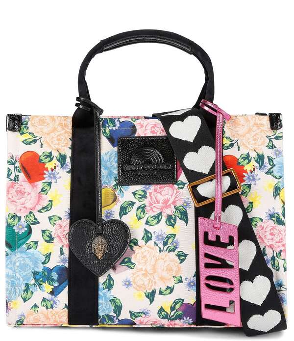 カートジェイガーロンドン レディース バッグ フラワー柄 フラワー Kurt Geiger London Southbank Floral Tote Bag Multi Floral マルチカラー