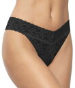 【送料無料】 ハンキーパンキー レディース パンツ アンダーウェア Signature Stretch Lace Original Rise Thong Bla...