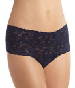 【送料無料】 ハンキーパンキー レディース パンツ アンダーウェア Signature Lace Retro Thong Navy
