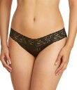 【送料無料】 ハンキーパンキー レディース パンツ アンダーウェア Signature Lace V-Kini Panty Black(4)