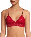 【送料無料】 ハンキーパンキー レディース ブラジャー アンダーウェア Signature Lace Lined Bralette Red
