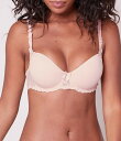 【送料無料】 シモーヌペレール レディース ブラジャー アンダーウェア Andora 3D Molded Lace Embroidered Demi Under...