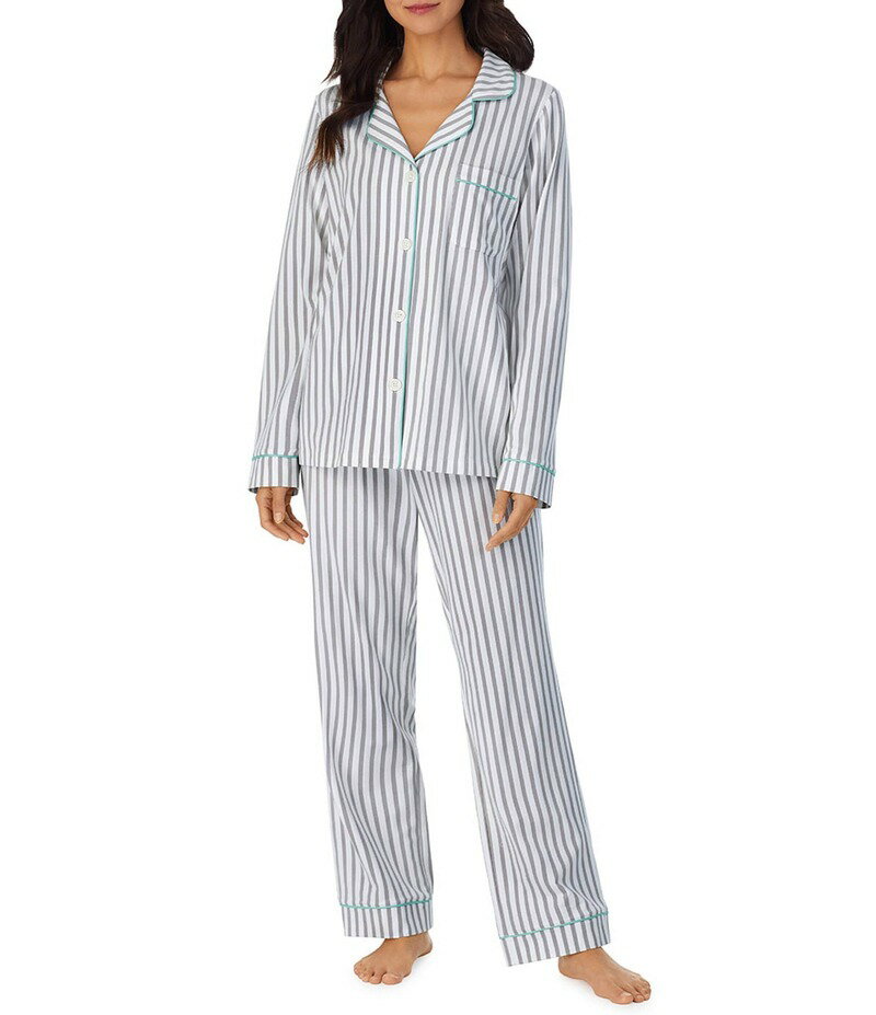 ̵ ٥åɥإå ǥ ʥȥ  Family Matching Stripe Print Long S...