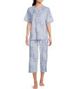 【送料無料】 ナトリ レディース ナイトウェア アンダーウェア N by Natori Short Sleeve Split Round Neck Cozy K...