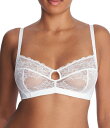 【送料無料】 ナトリ レディース ブラジャー アンダーウェア Statement Full-Fit Wireless Bra White